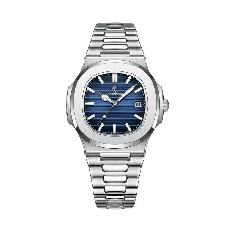 Aurum 41™ Klassiek Herenhorloge – Waterbestendig & Verstelbaar | RVS Kwarts