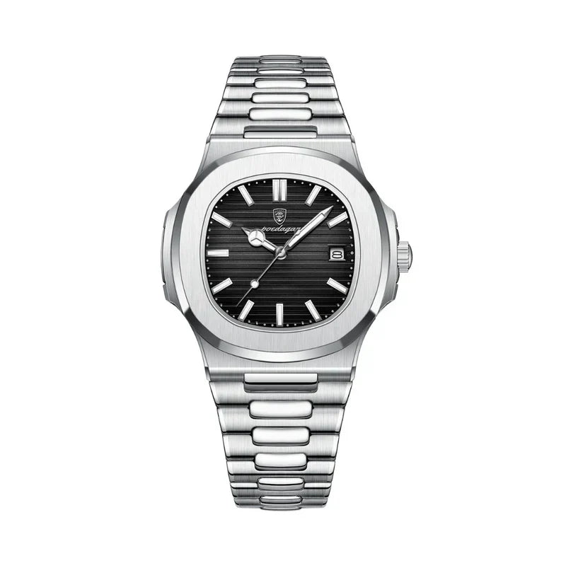 Aurum 41™ Klassiek Herenhorloge – Waterbestendig & Verstelbaar | RVS Kwarts