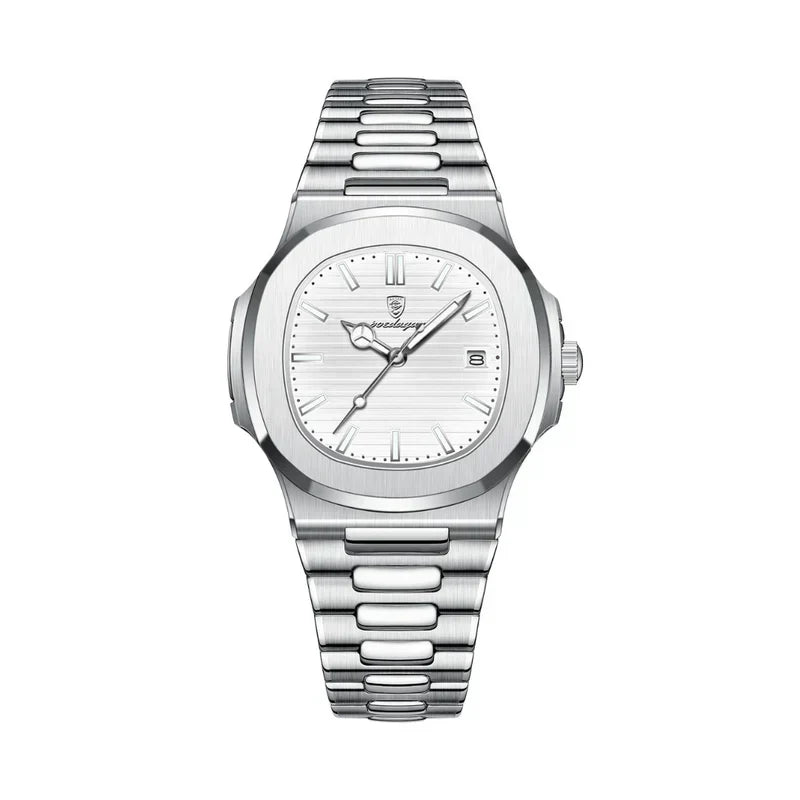 Aurum 41™ Klassiek Herenhorloge – Waterbestendig & Verstelbaar | RVS Kwarts