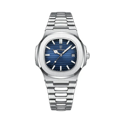 Aurum 41™ Klassiek Herenhorloge – Waterbestendig & Verstelbaar | RVS Kwarts